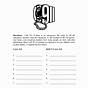 When To Call 911 Worksheet