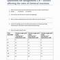 Rates Of Reaction Worksheets Activity