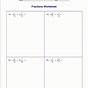 Multiplication Of Mixed Numbers Worksheets