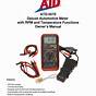 Atd Tools Atd 5200 Owner's Manual