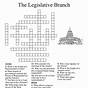 The Legislative Branch Worksheets Answers
