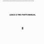 Lesco Z Two Parts Manual