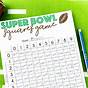 Printable Super Bowl Games