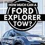 What Can The Ford Explorer Tow