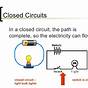 Open And Closed Circuit Diagram