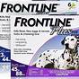 Frontline Plus Dosage Chart For Dogs