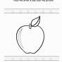 Letter A Worksheets For Toddlers