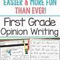 Opinion Writing For First Graders