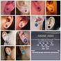 Ear Gauge Size Chart Up To 2 Inches