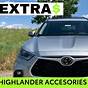 Accesorios Para Toyota Highlander 2022