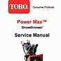 Toro Snowblower 824 Qxe Manual
