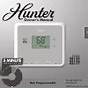 Hunter Thermostat 44110 Manual