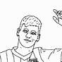 Printable Neymar Soccer Coloring Pages