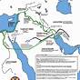 Map Of The 4 Rivers Of Eden