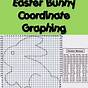 Easter Coordinate Graphing Worksheets