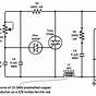Triac Dimmer Circuit Diagram