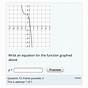 Write An Equation For The Line Graphed