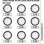 How To Tell Time Worksheets