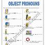 Esl Object Pronouns Worksheets