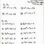 Simplify Algebraic Expressions Worksheets