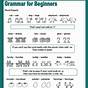 English Worksheets For Beginners