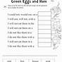 Eggs Worksheet For Kindergarten