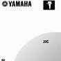 Yamaha Yc 30 Owner's Manual