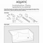 Aquatic 6030ctsr Aw Installation Guide