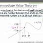 Intermediate Value Theorem Worksheets