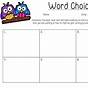 Word Choice Anchor Chart