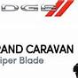 Dodge Grand Caravan Wiper Blade Size