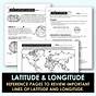 Finding Latitude And Longitude Worksheet
