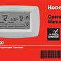 Honeywell 2000 Thermostat Manual