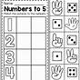 Numbers Worksheets For Preschoolers