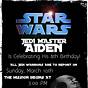 Birthday Invitations Star Wars