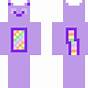 Purple Minecraft Cat