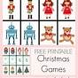 Printable Christmas Games For Kids