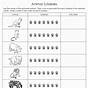 Kindergarten The Order Of Syllables Worksheet