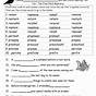 Free Printable Spelling Test Paper 25 Words