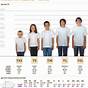 Hanes Youth Shirt Size Chart