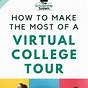 Virtual College Tour Worksheets