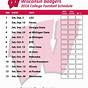 Printable Wisconsin Badgers Basketball Schedule