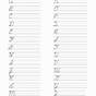 Free Printable Handwriting Practice