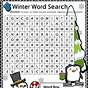 Winter Is Tough Word Search
