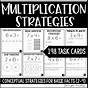 Multiplication Strategies Worksheets