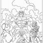 Printable Coloring Pages Avengers