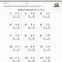 Multiplication Questions For Grade 4