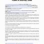 Power Of Attorney Letter Sample Authorization For Bank