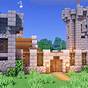 Simple Minecraft Castle Wall