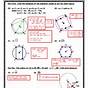Geometry Circles Review Worksheet Answers
